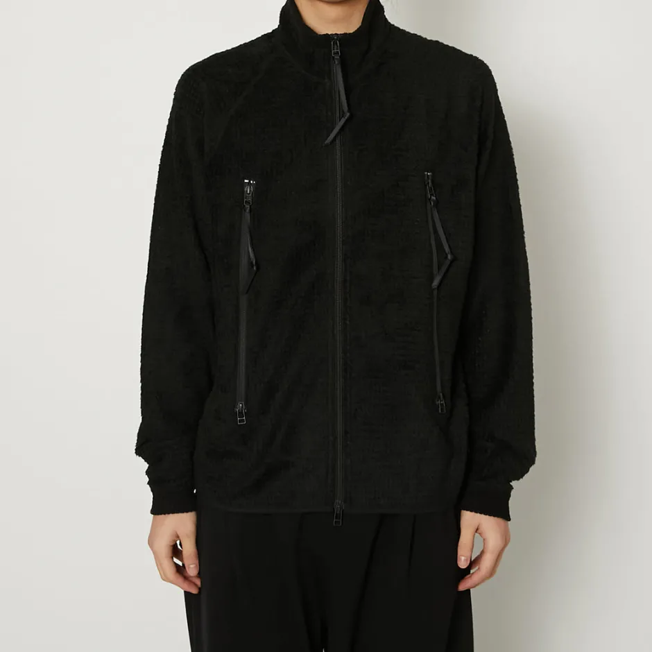 Anonymous Ism Utility Polartec Alpha Zip Up- Knitwear