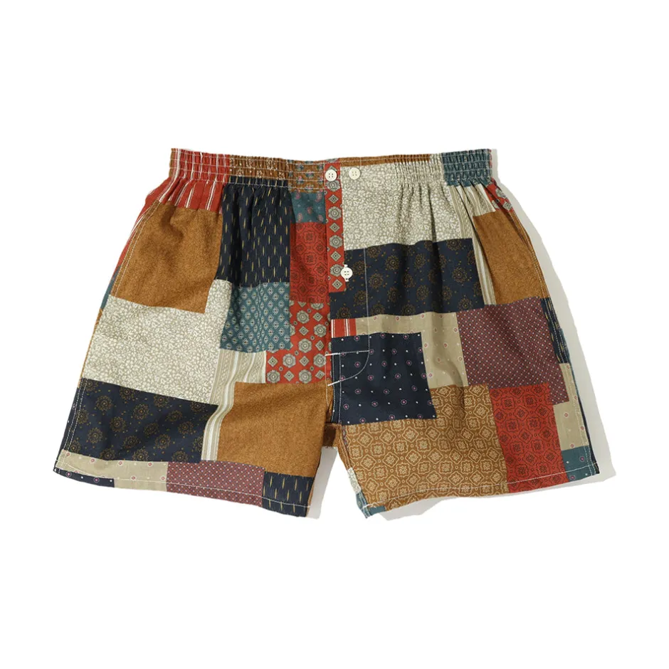 Anonymous Ism Vintage Patchworks Boxers- Underwear|Accessories