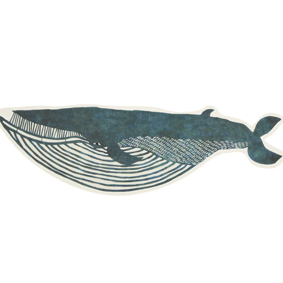 Anonymous Ism Whale - die cut postcard- Kata Kata