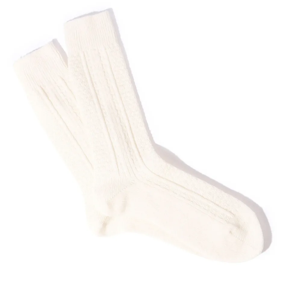 Anonymous Ism Wool Cashmere Links Crew- Plain & Marled